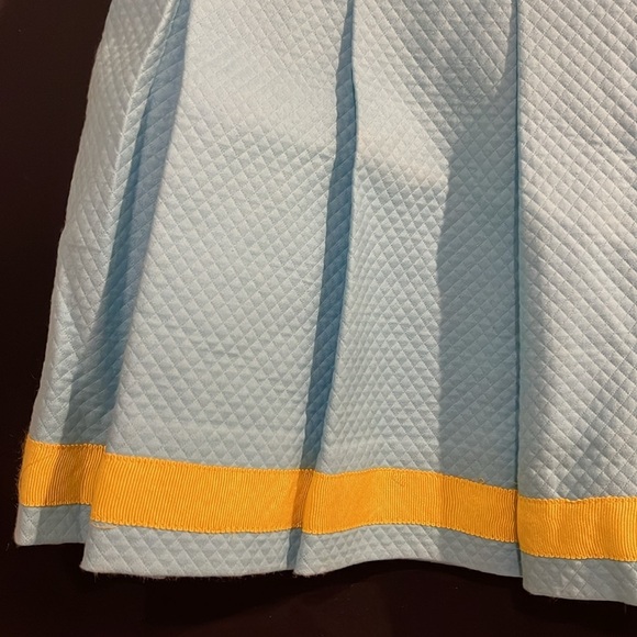 Women’s Lilly Pulitzer Vintage turquoise and yellow tennis skort size 4 - Picture 2 of 9